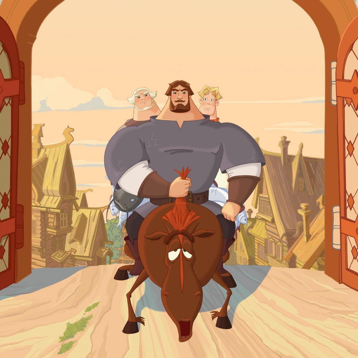 Три богатыря и наследница престола мультфильм