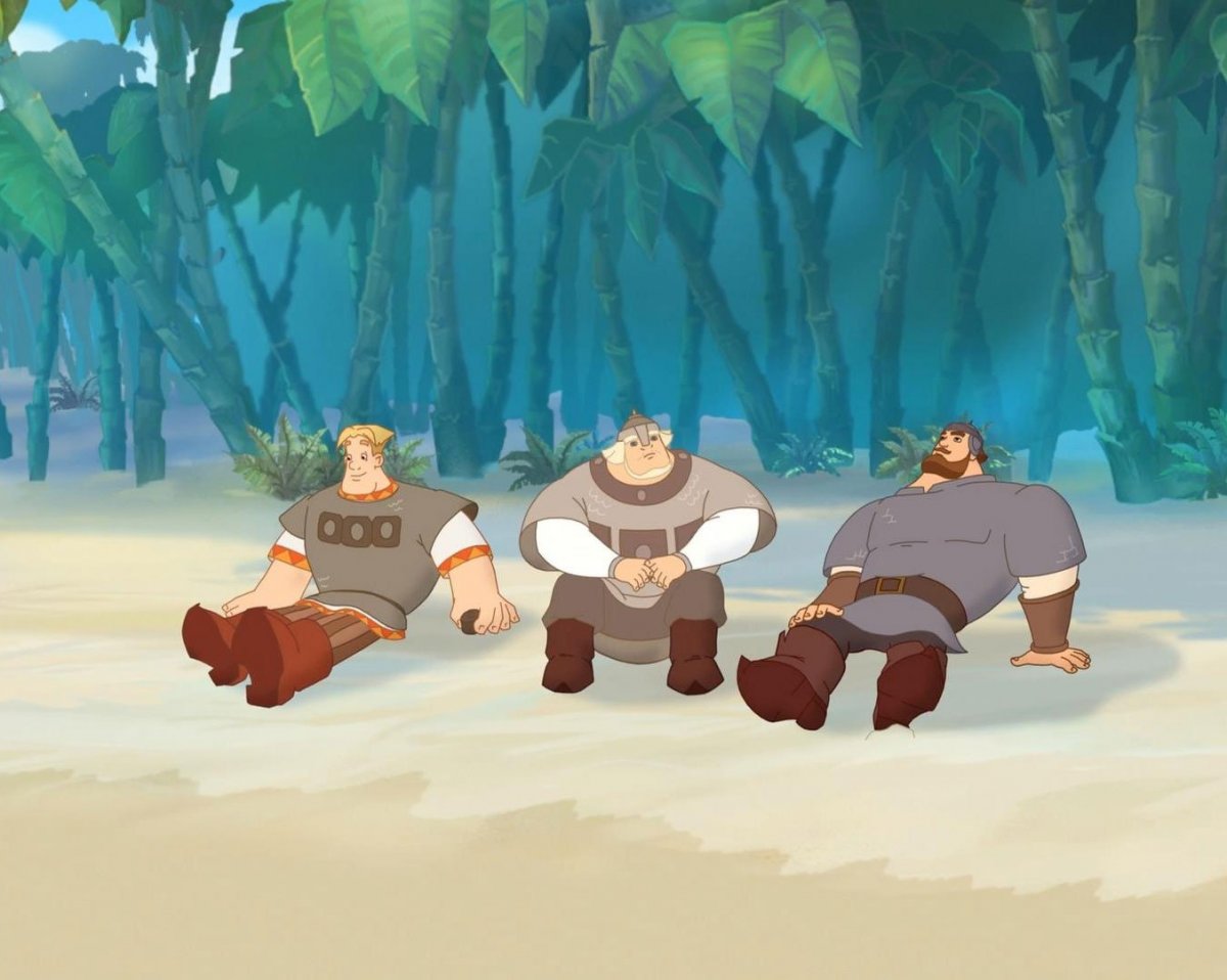 Пейзажи из мультфильмов