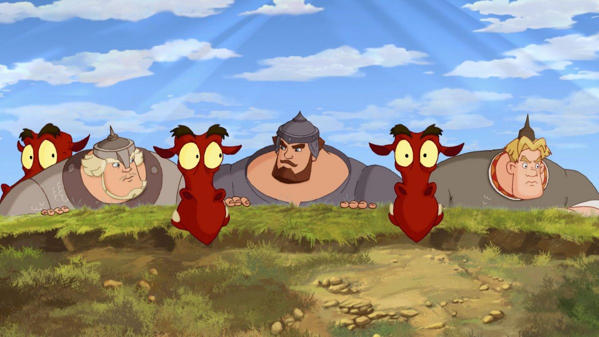 Илья Муромец три богатыря мультик