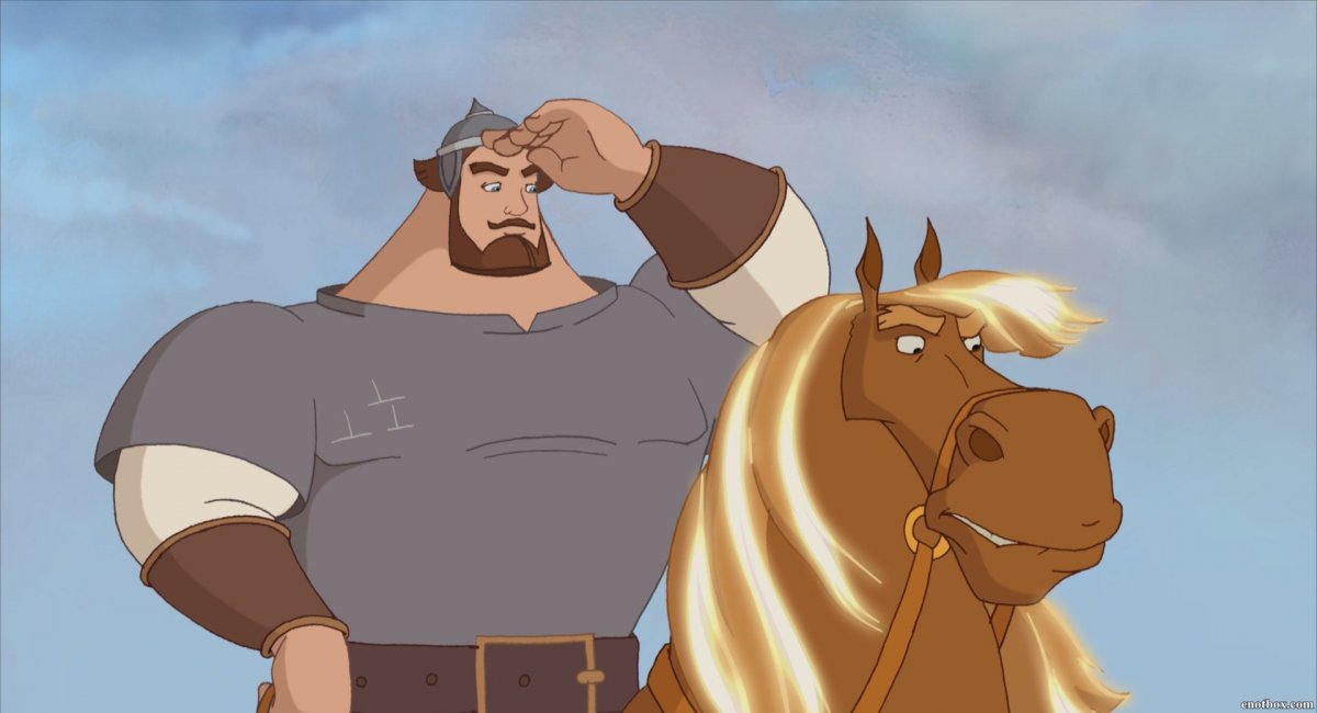 Бурушка конь Ильи Муромца