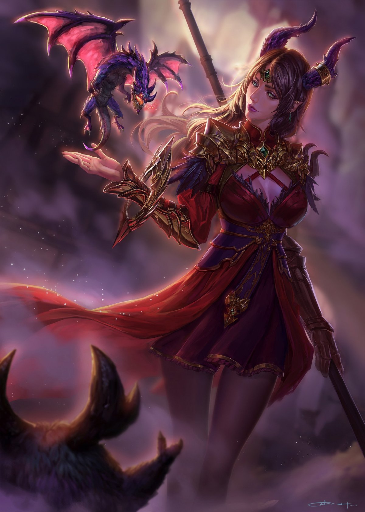 Демонесса арт