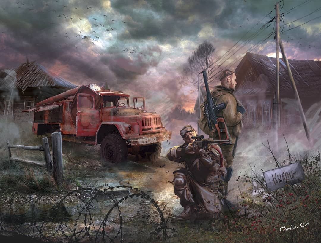 Сталкер Мародер арт