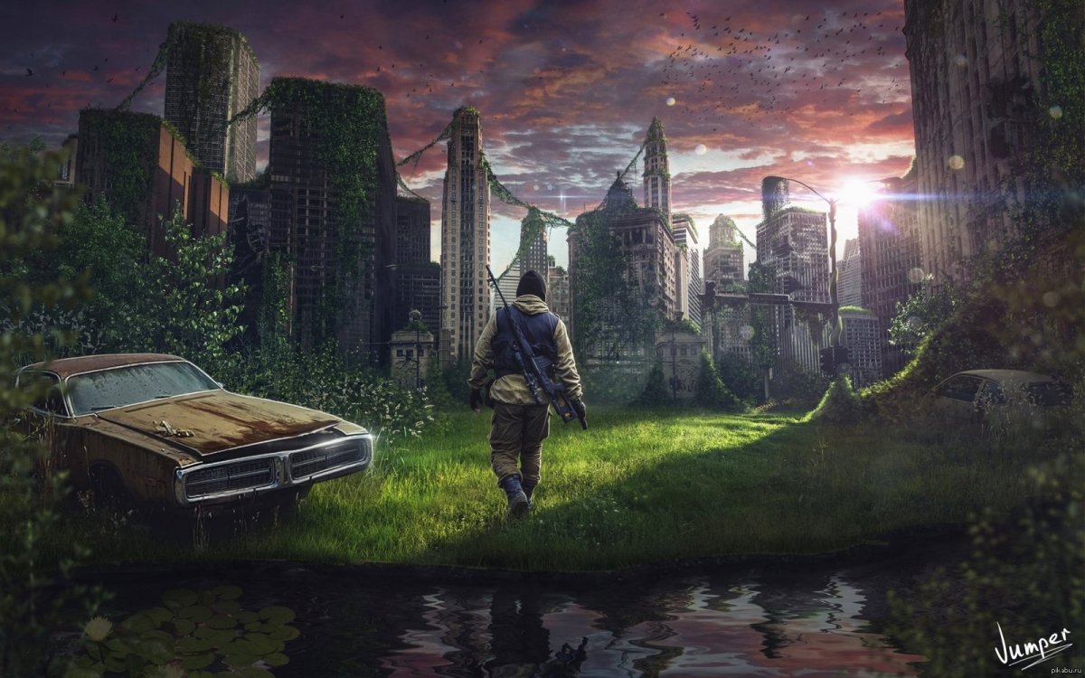 Сталкер город постапокалипсис