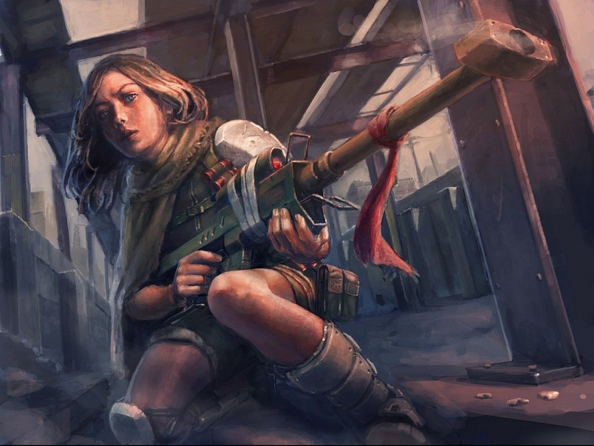 Девушка в постапокалипсисе