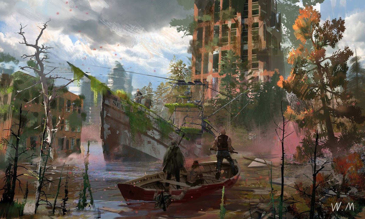 Живопись постапокалипсис