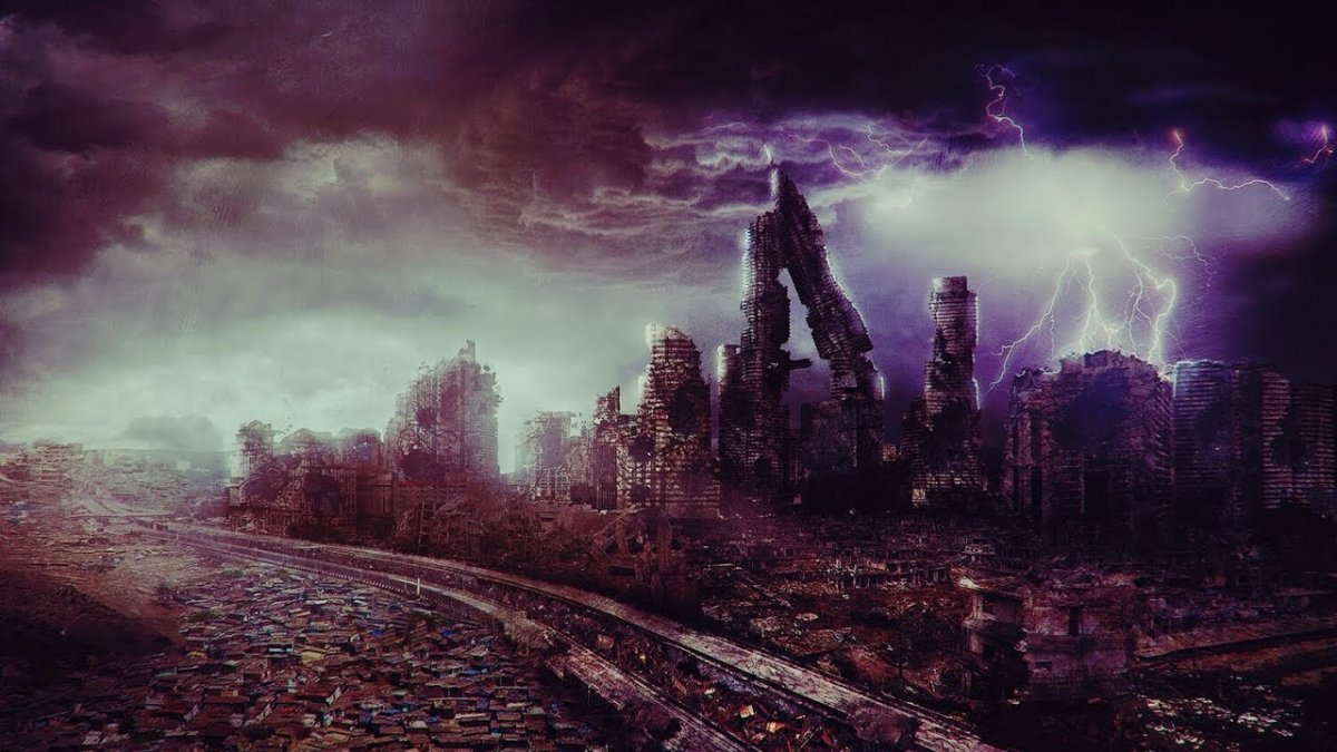 Разрушенный город