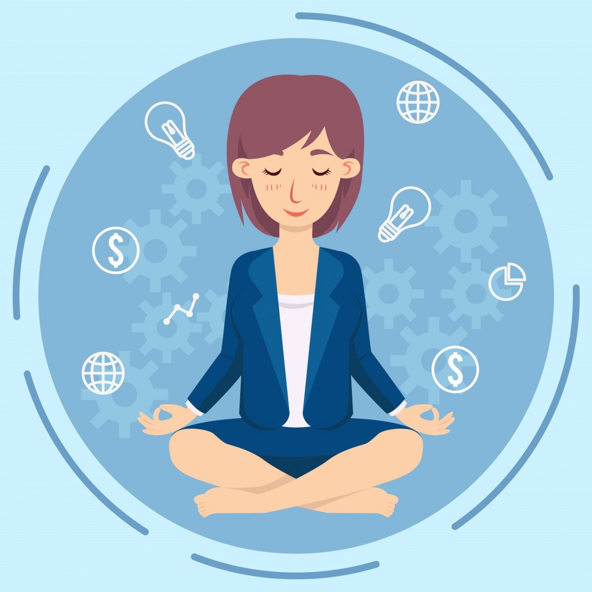 Психолог иллюстрация