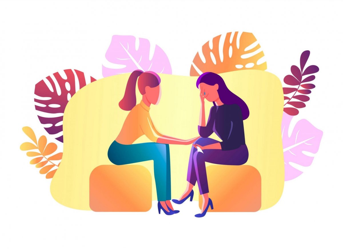 Психолог женщина вектор