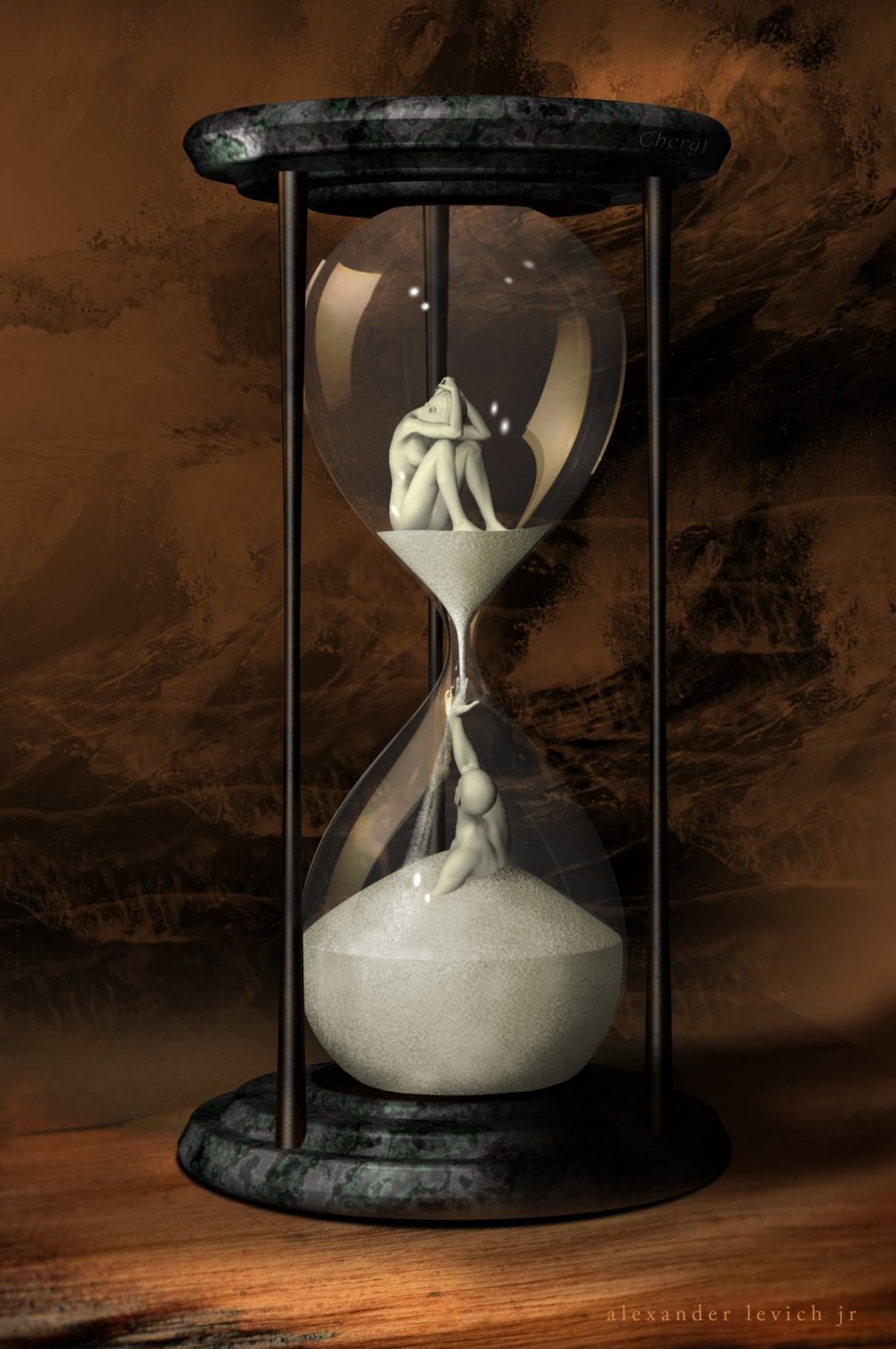 Креативные песочные часы