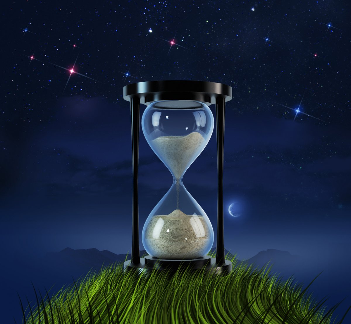 Песочные часы арт