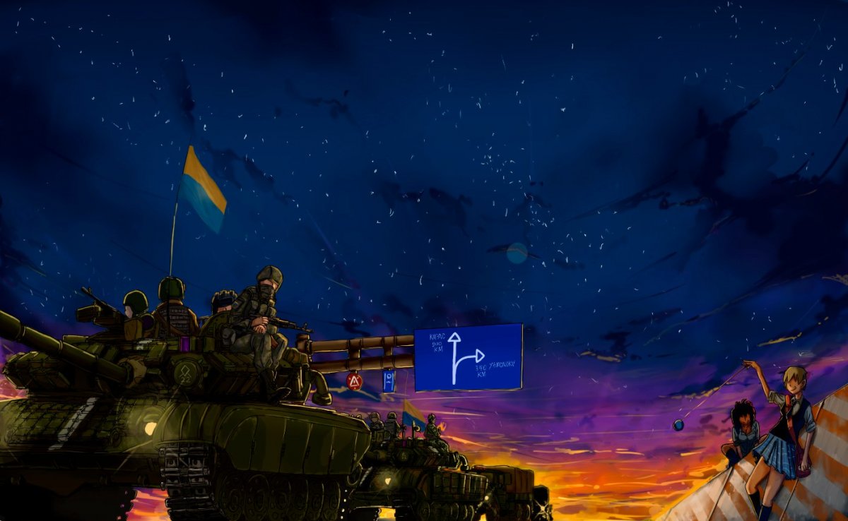 Донецкий художник Олег коменданта