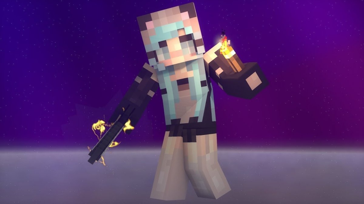 Красивые девушки в МАЙНКРАФТЕ