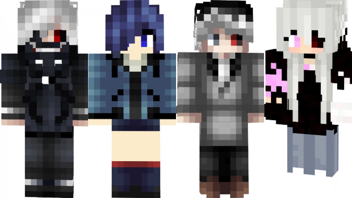 Скины аниме для мальчиков