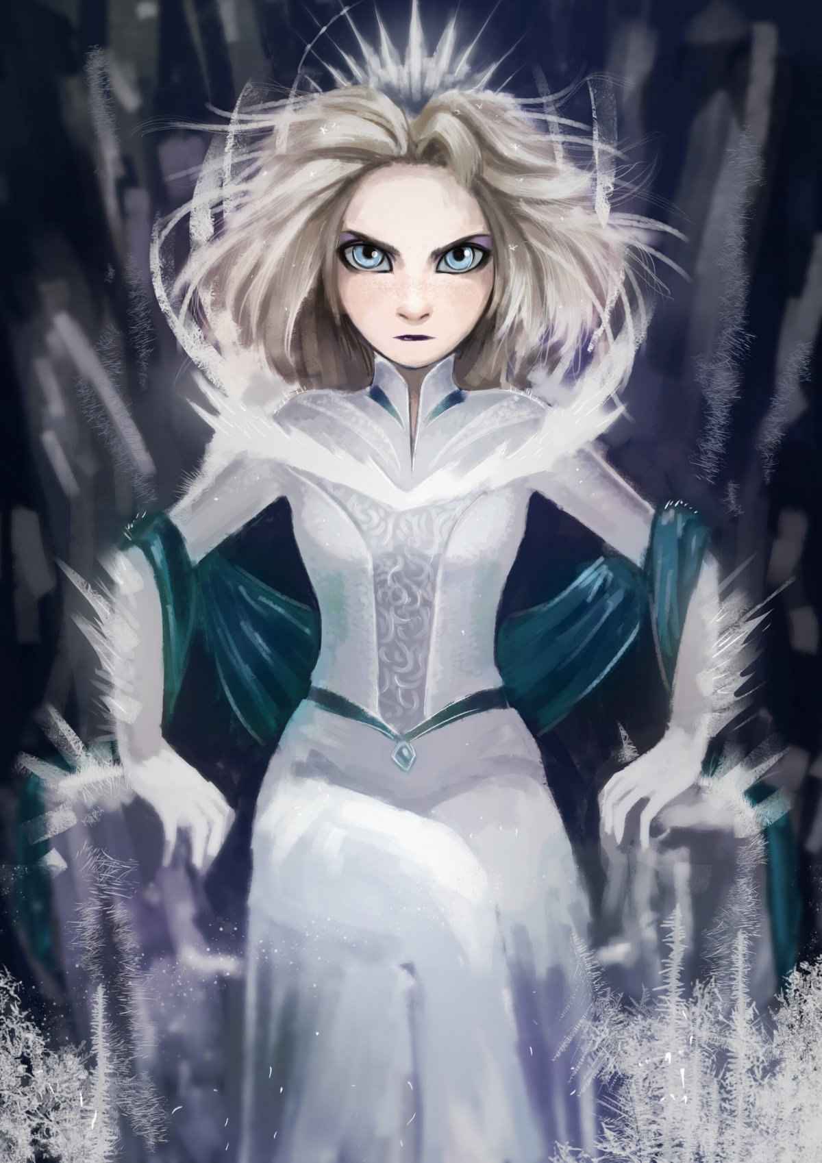 Эльза Снежная Королева зла