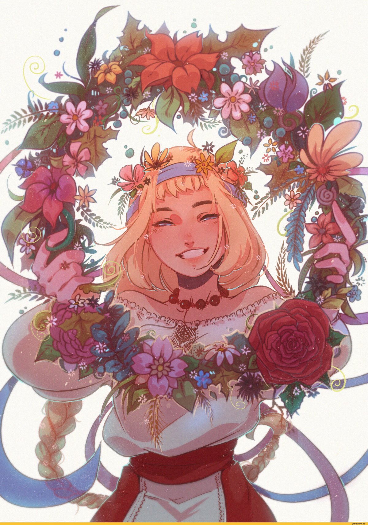 Славянские девушки арты