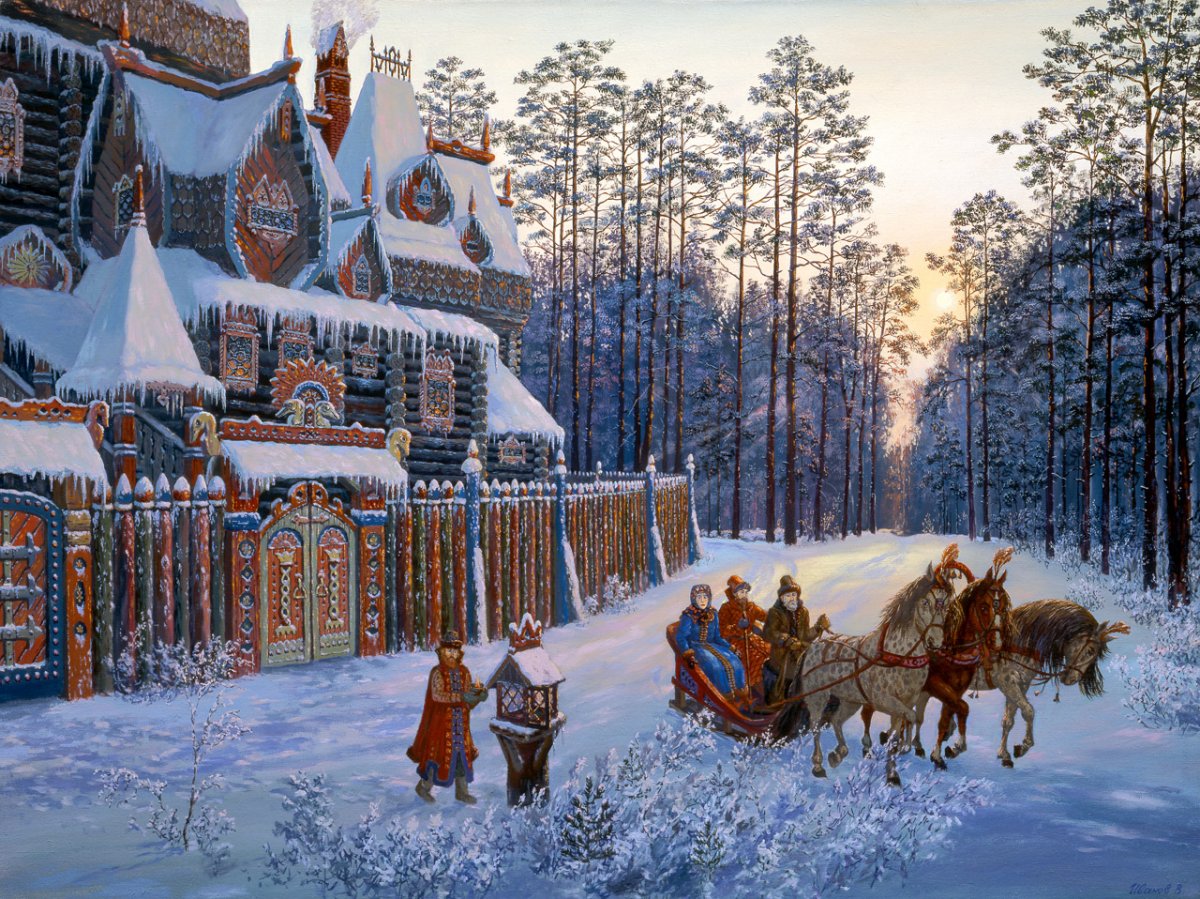 Всеволод Иванов вечереет на прогулке