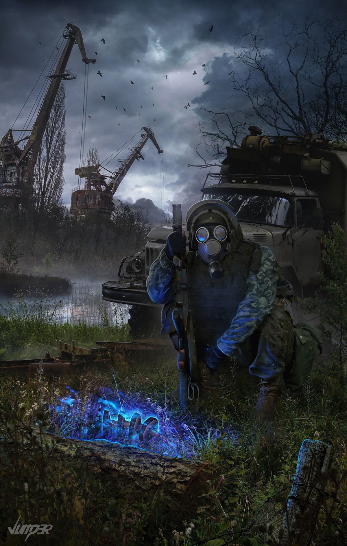 Сталкер чистое небо арт