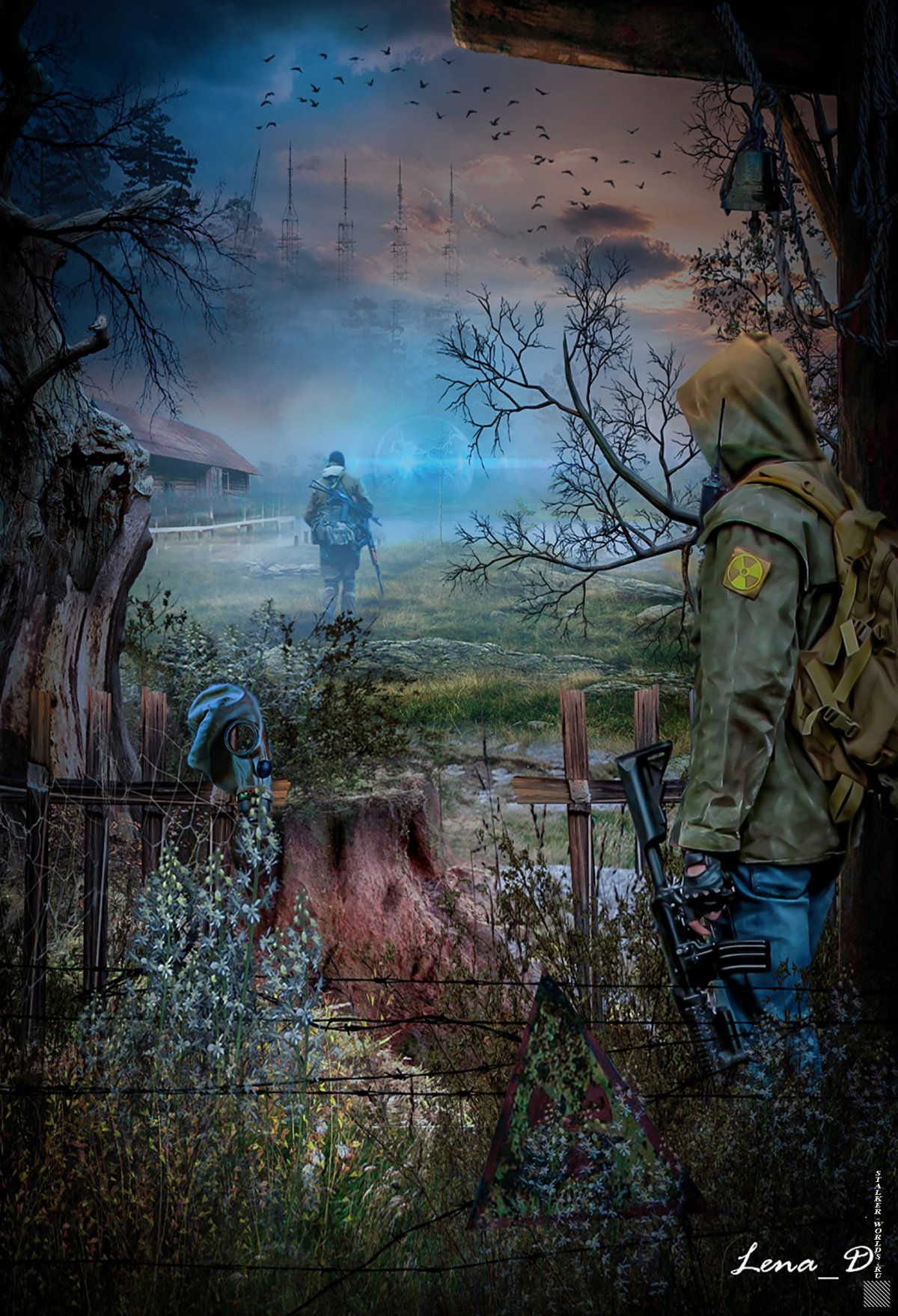 Сталкер Припять арт
