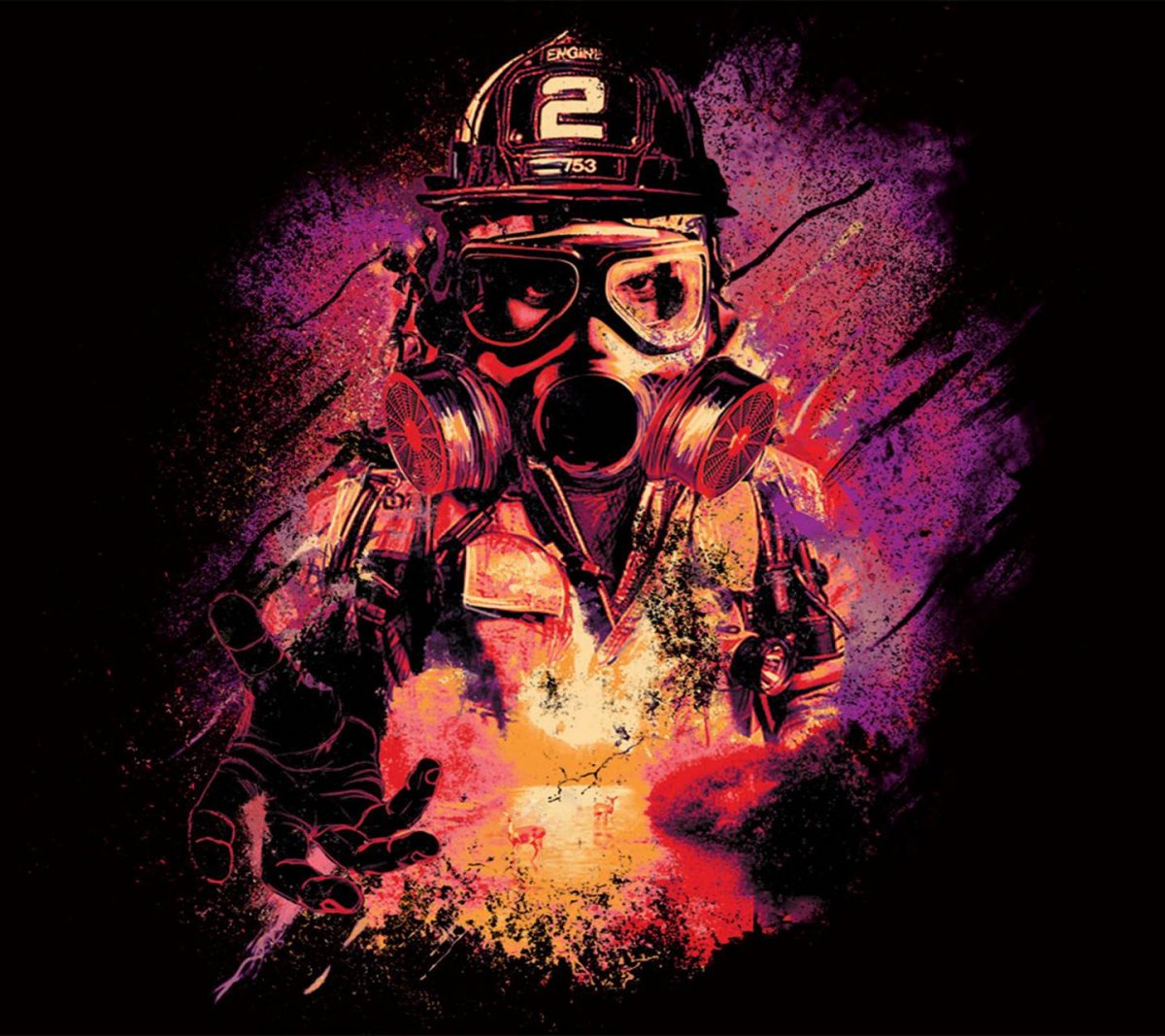 Граффити пожарная охрана