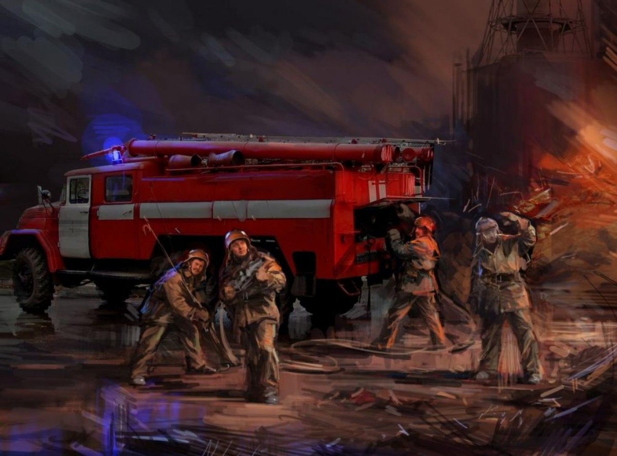Chernobyl пожарные
