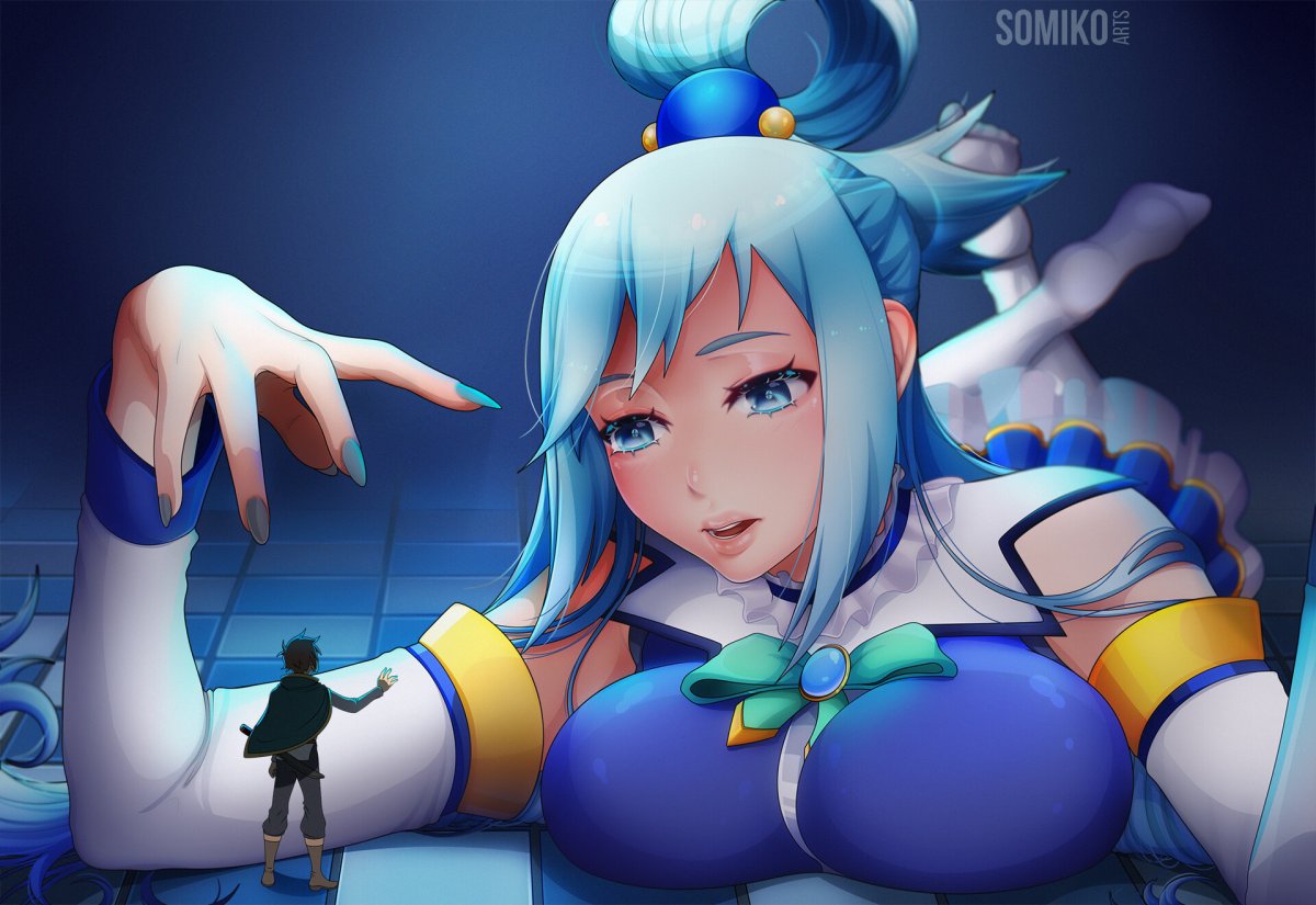 Konosuba 18 Аква