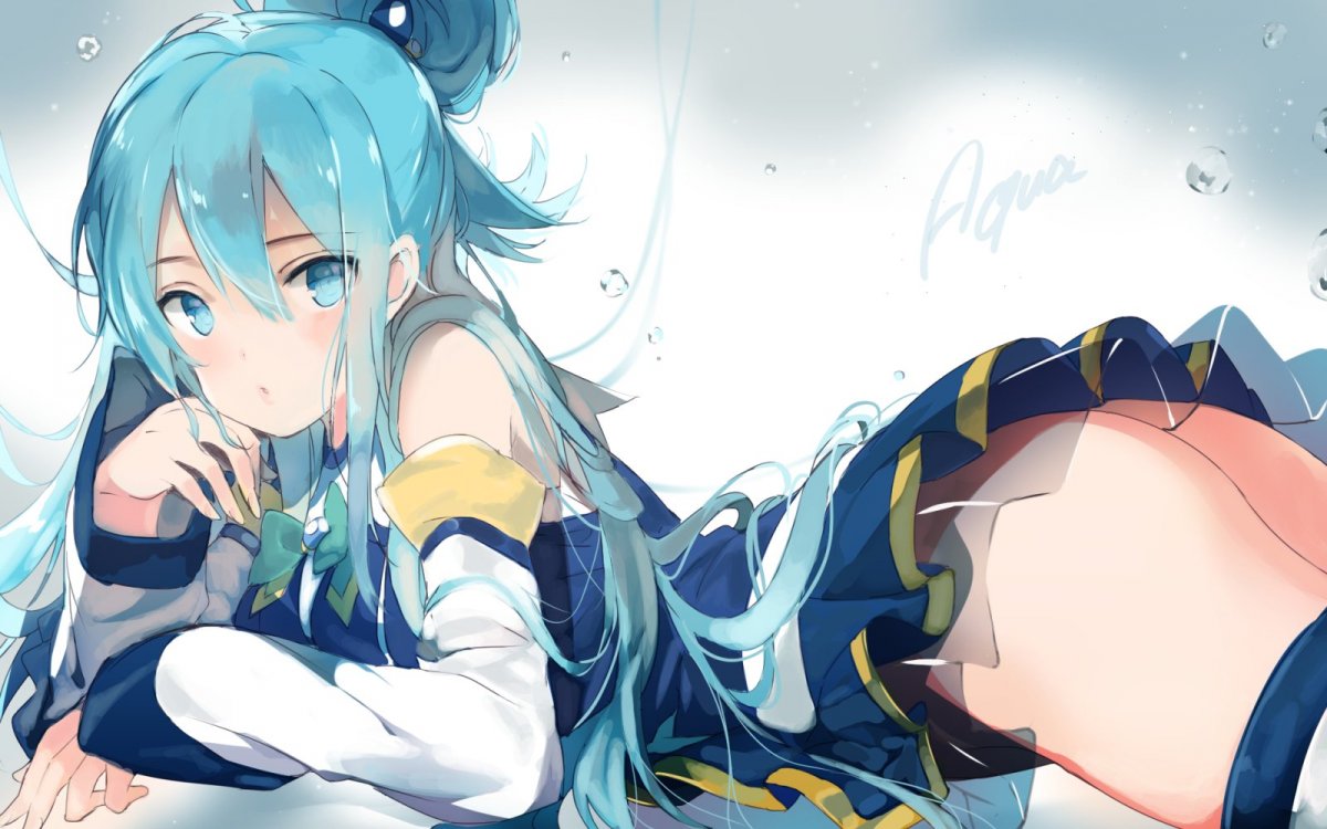 Аниме Konosuba Aqua