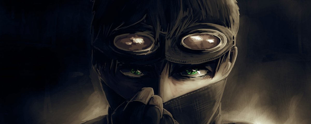 Чел в маске арт