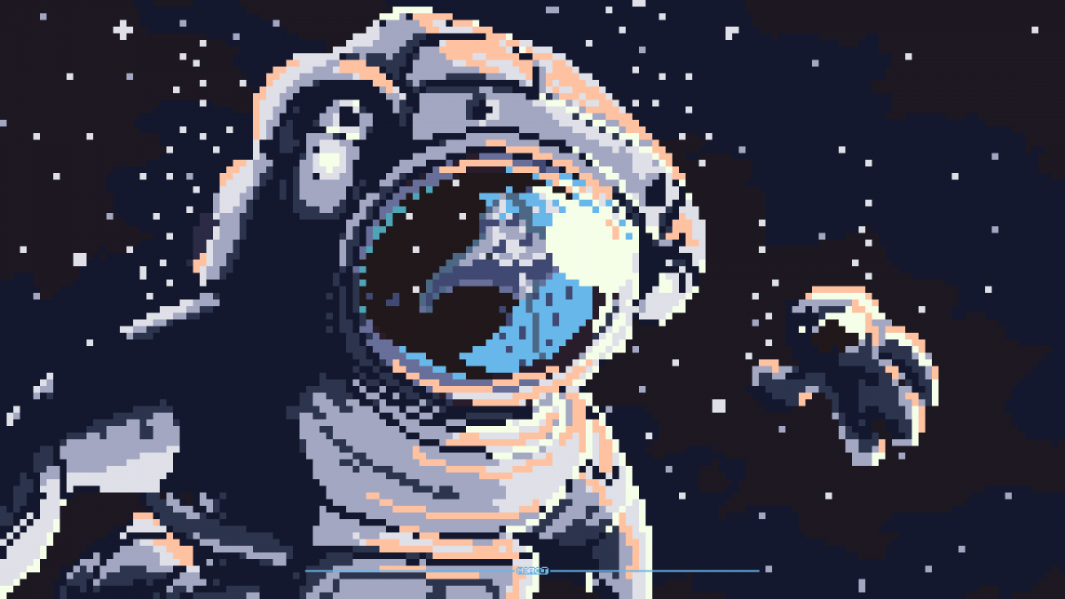 Pixel Art космос