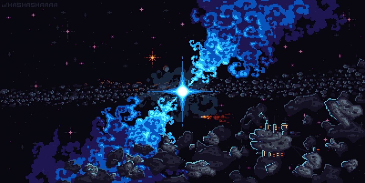 Пиксель арт амонг АС