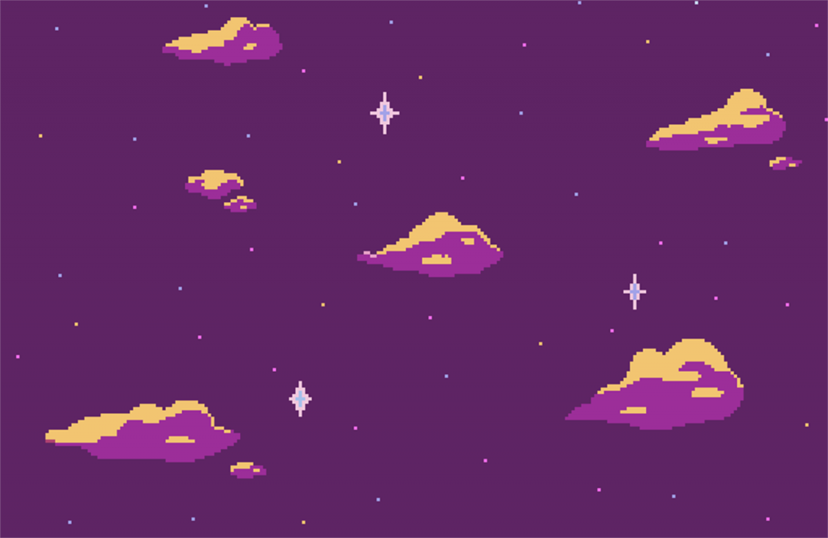 Пиксельные планеты космос