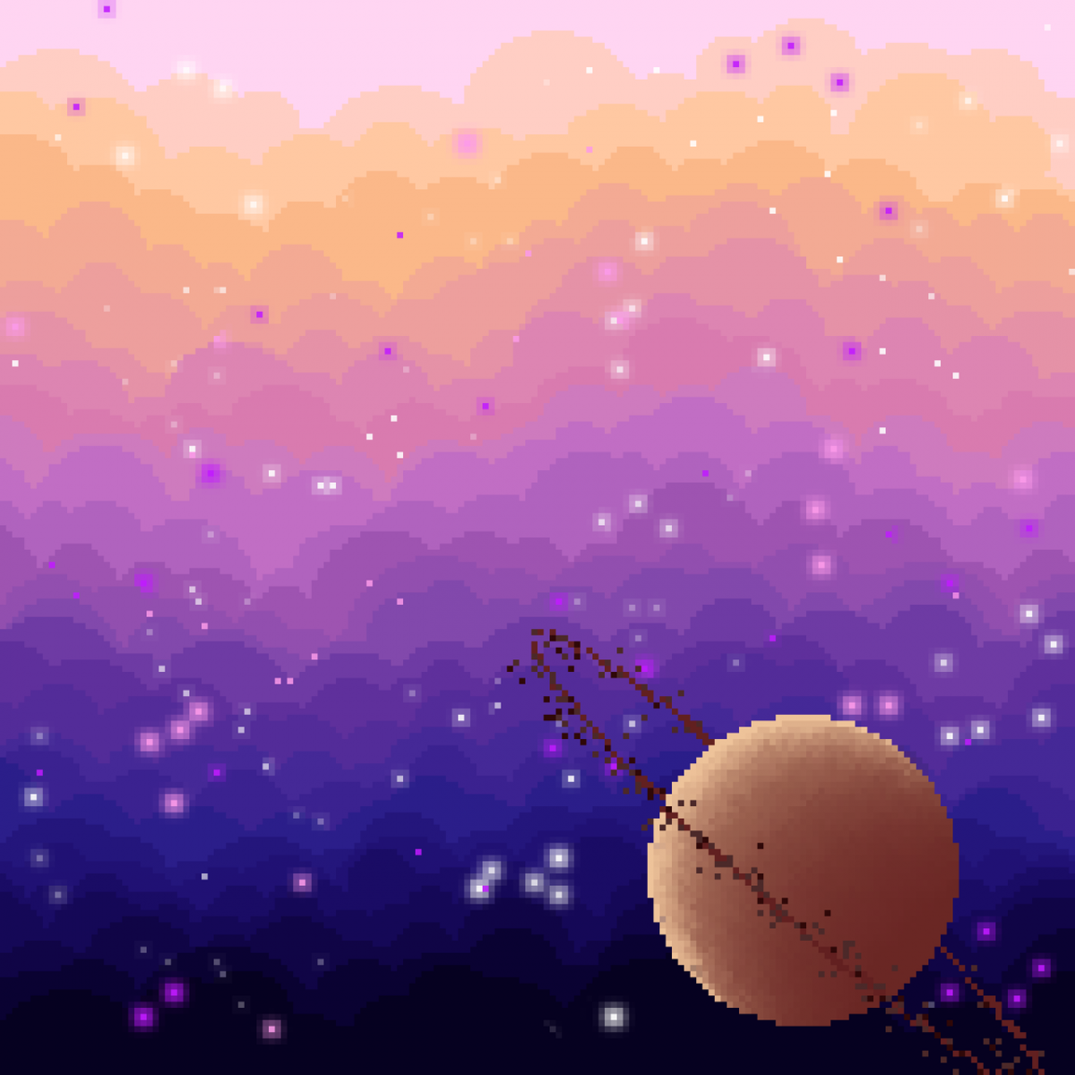 Пиксельный космос