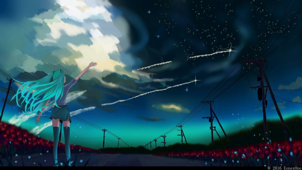 Мику Бесконечное лето фон