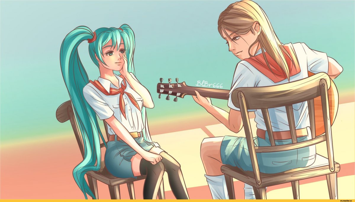 Бл Семен и Мику арт