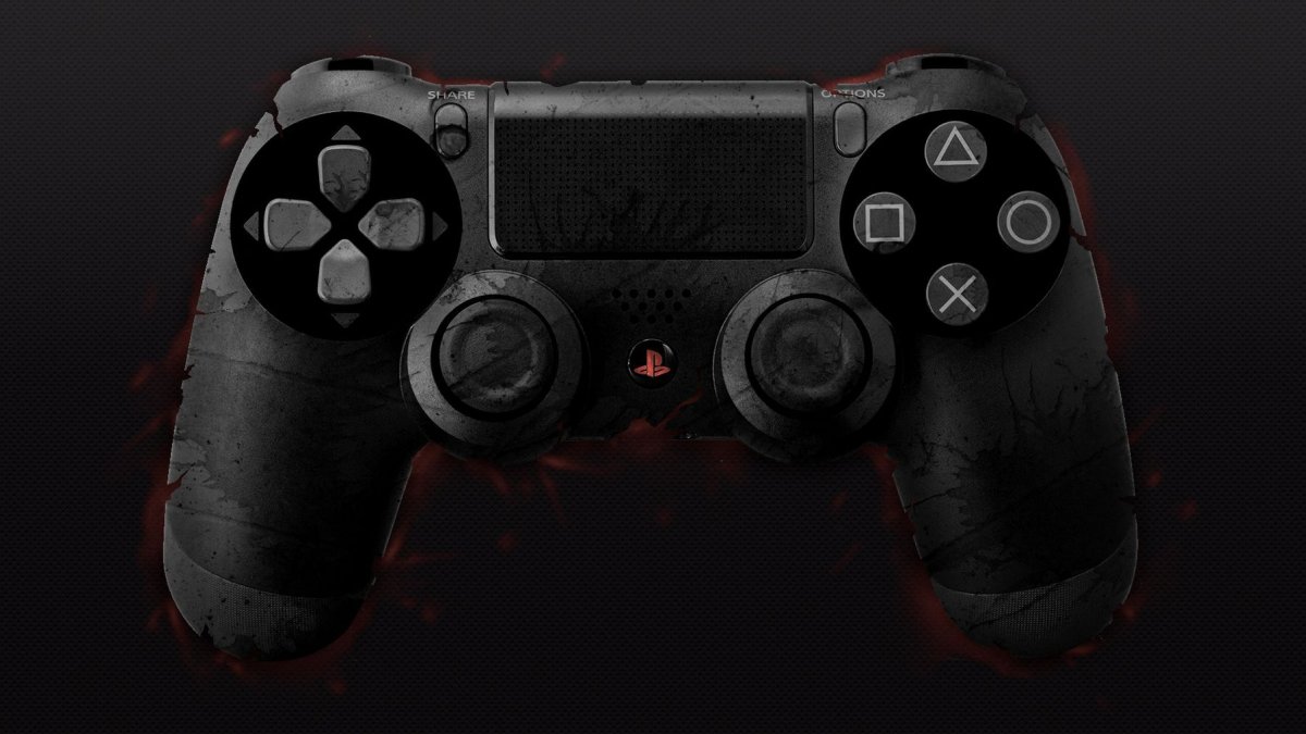 Контроллер ПС 4 про арт