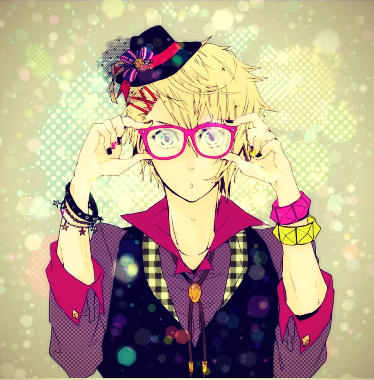 Аниме кун в очках