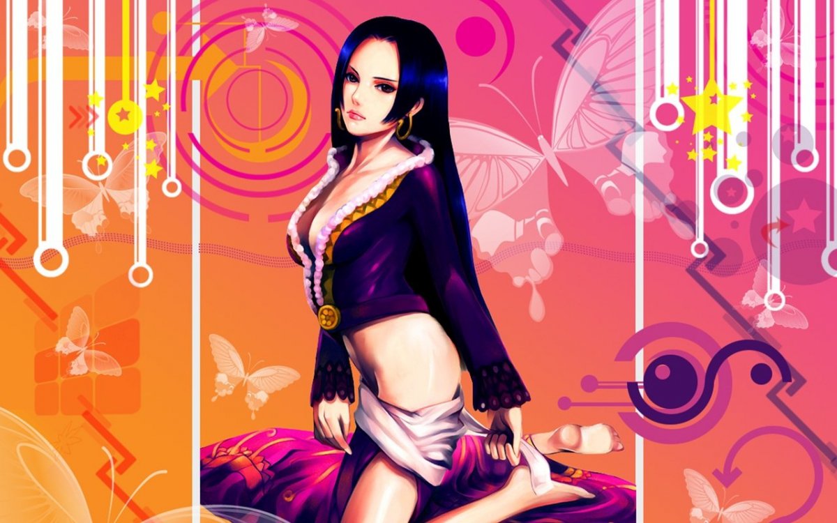 Боа Хэнкок надменная