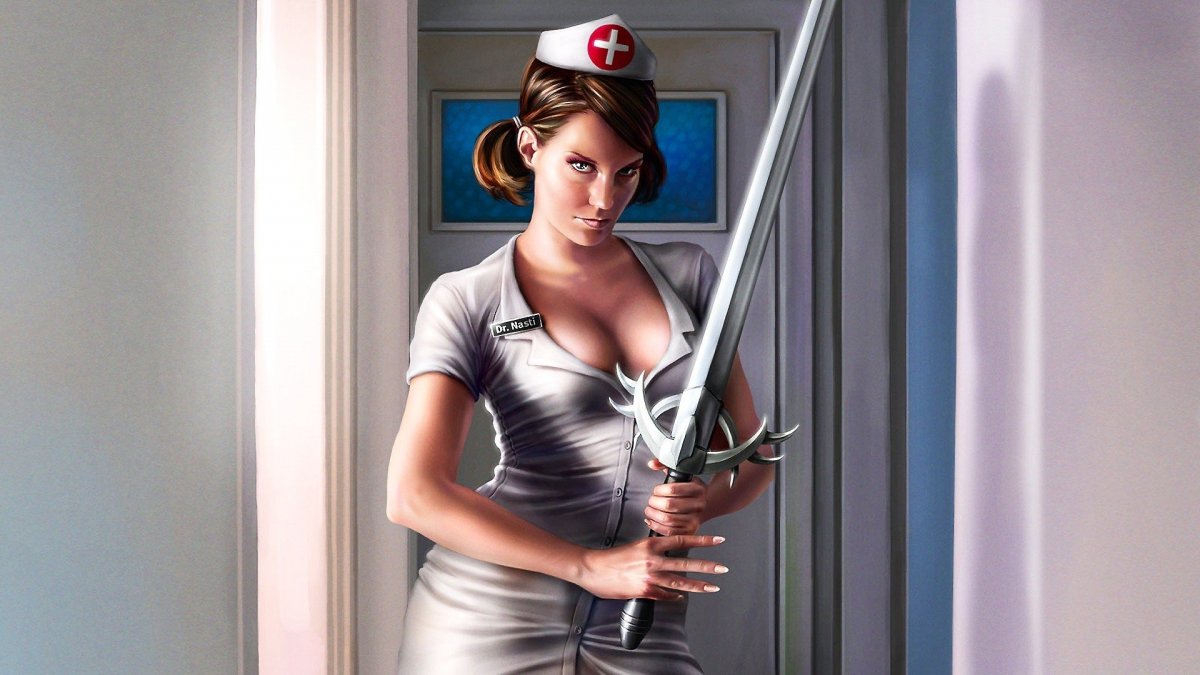 Медицинская сестра арт