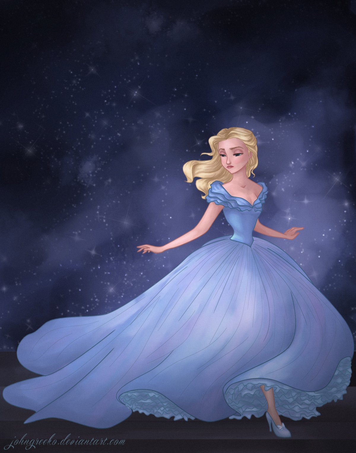 Принцесса Золушка Дисней красивая