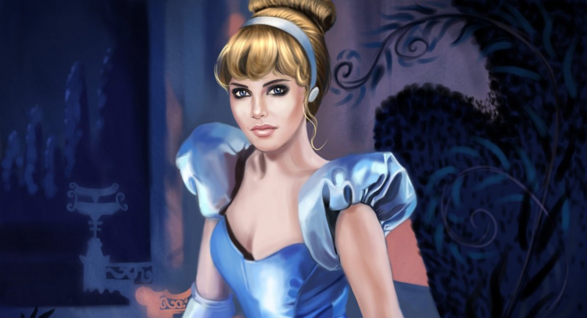 Портреты Диснеевских принцесс