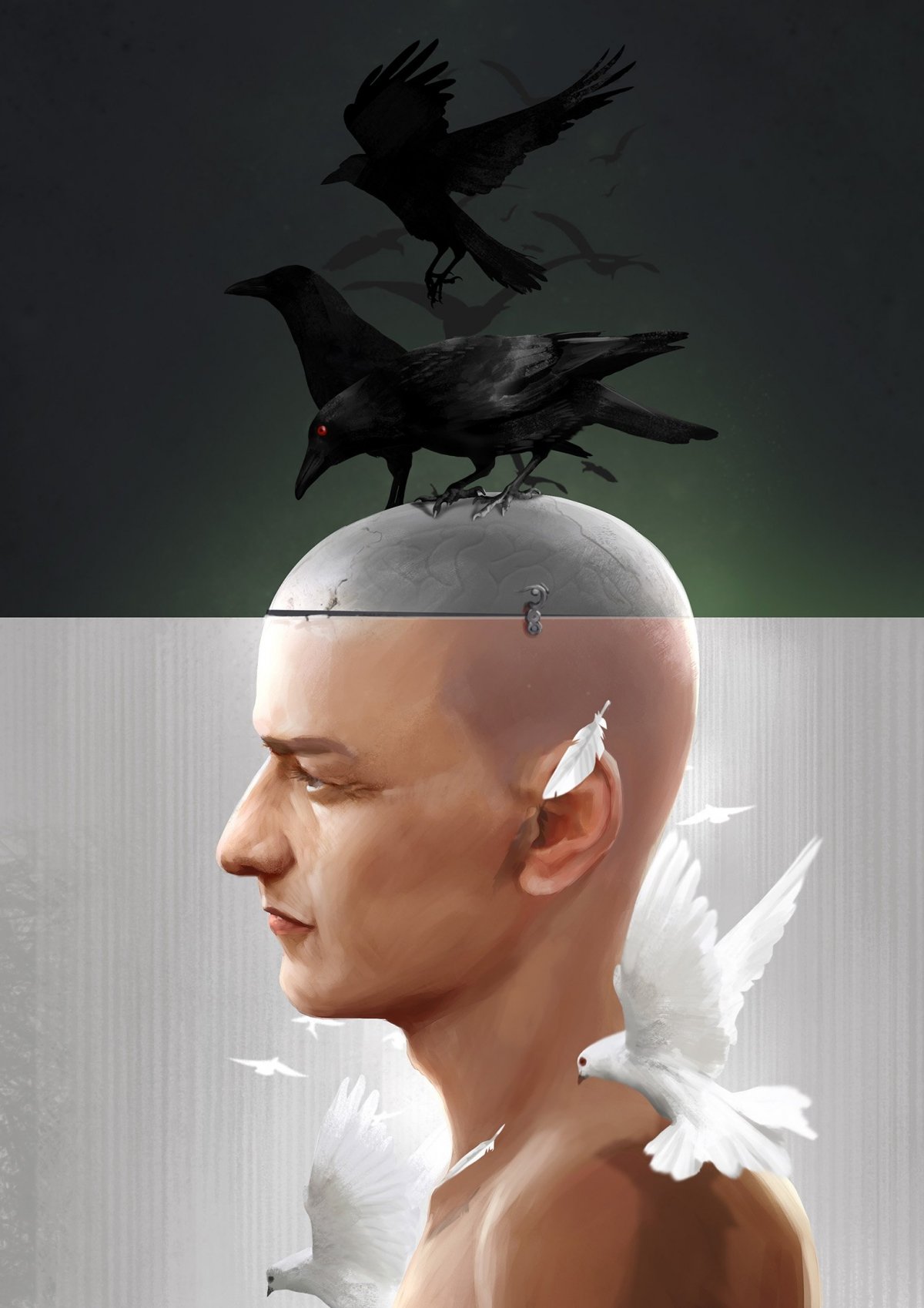 Сплит Джеймс раздвоение личности