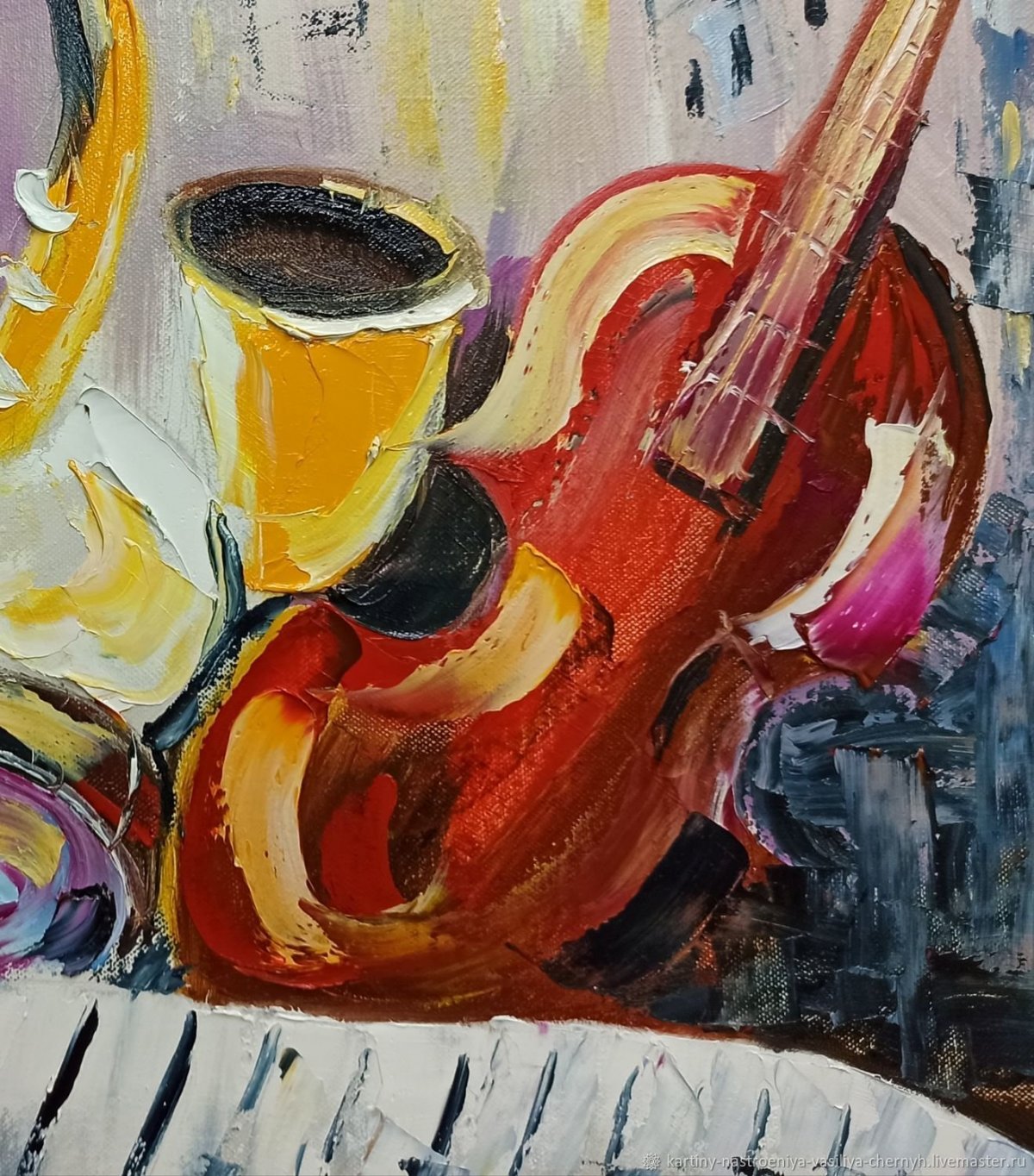 Картина джаз косморелакс