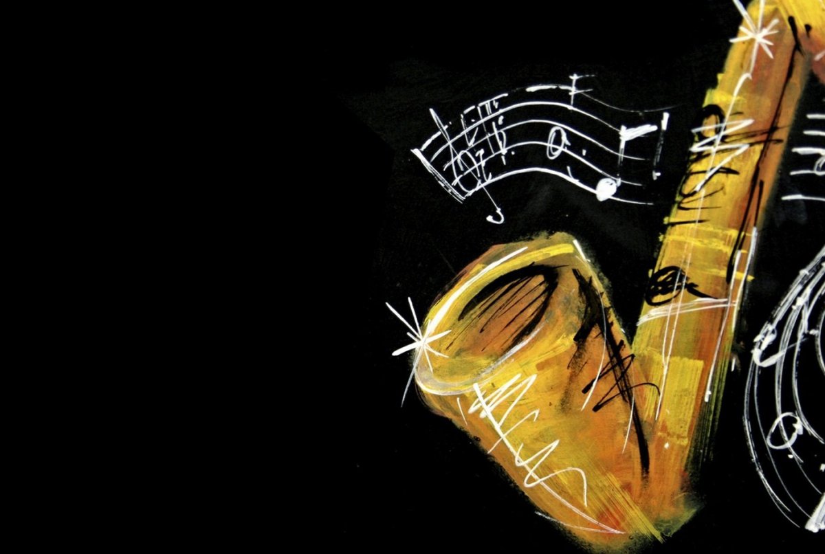 Обои в стиле джаз