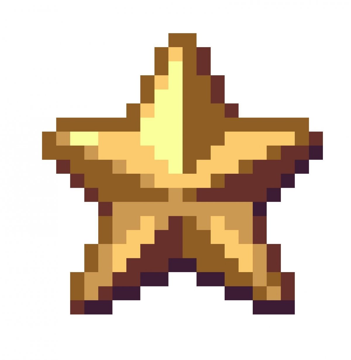 Маленькие пиксельные звезды