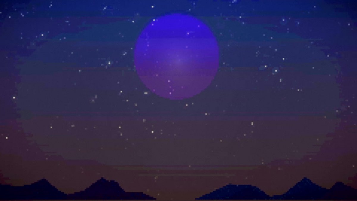 Пиксельное небо