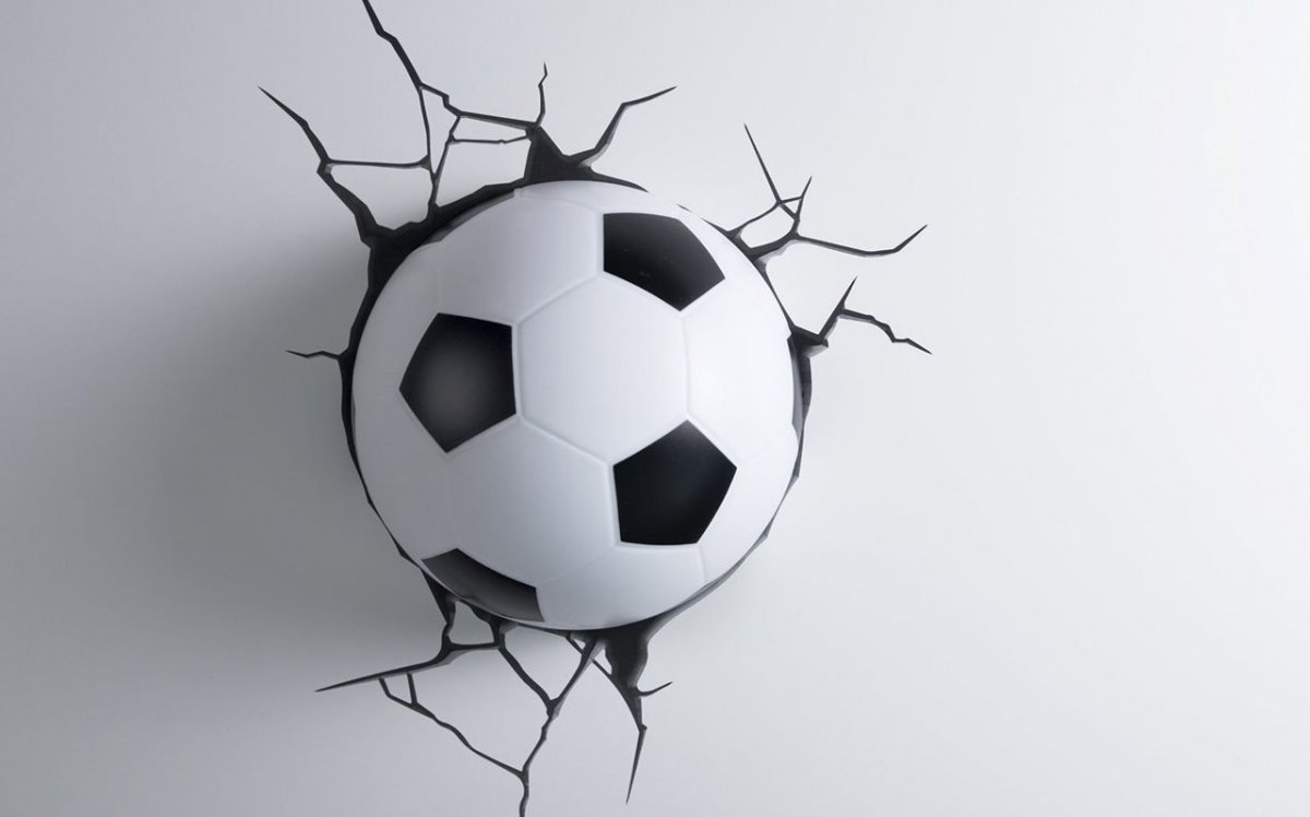 Футбольный мяч стилизованный