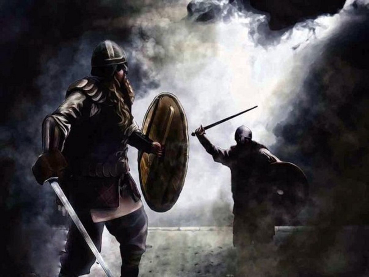 Хольмганг поединок Викинги скандинавы