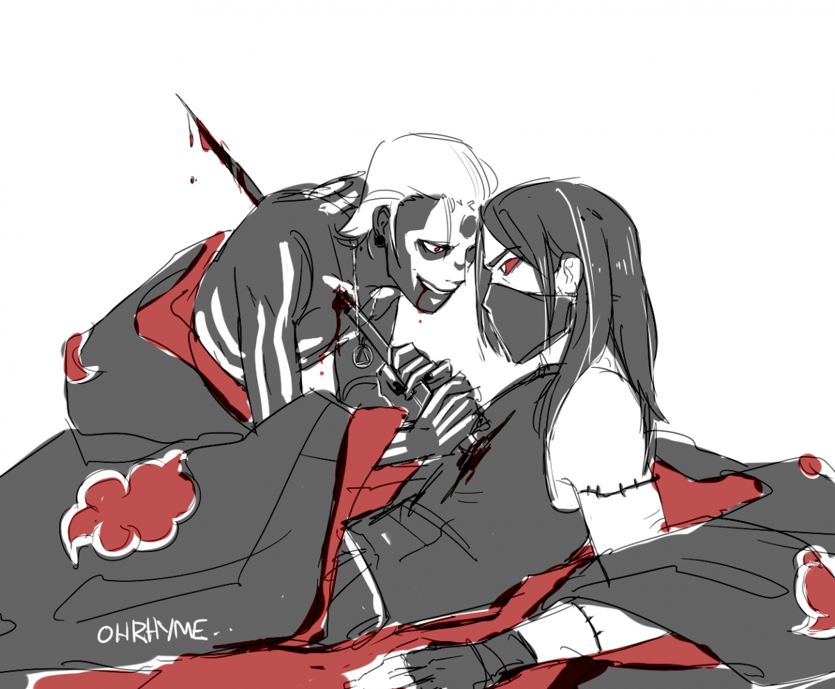 Орочимару и Хидан шип