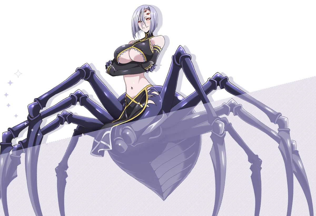 Паучиха Арахна аниме