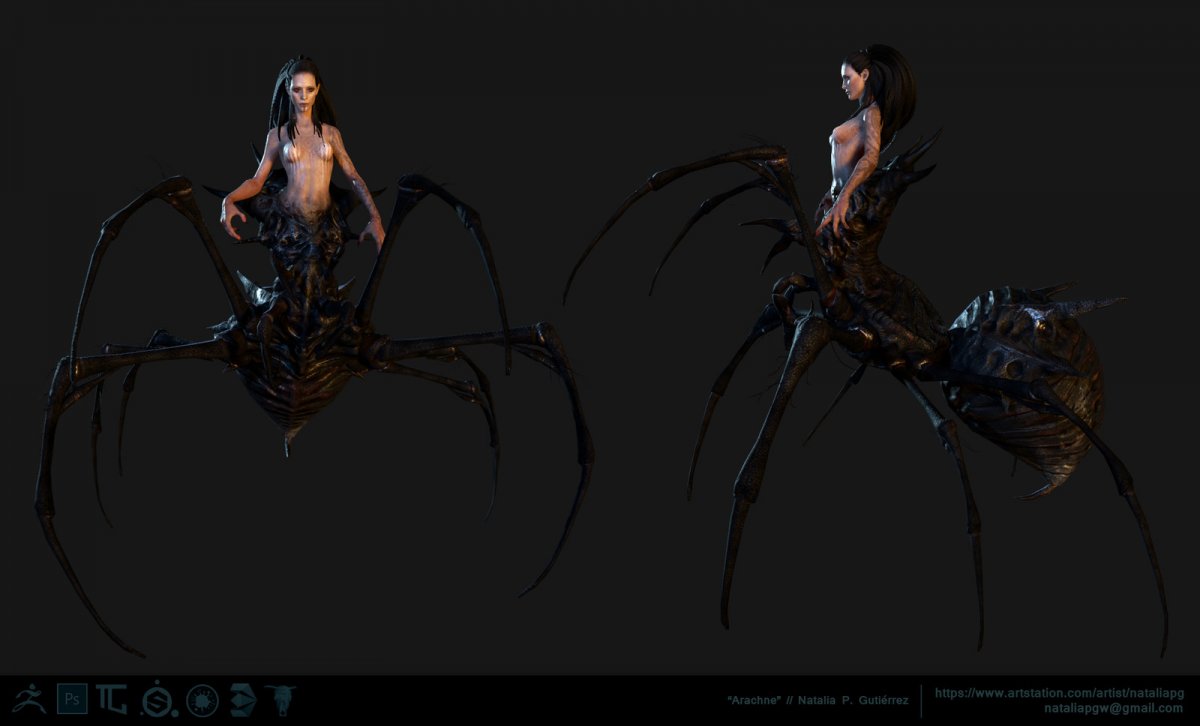 Monster Musume Арахна