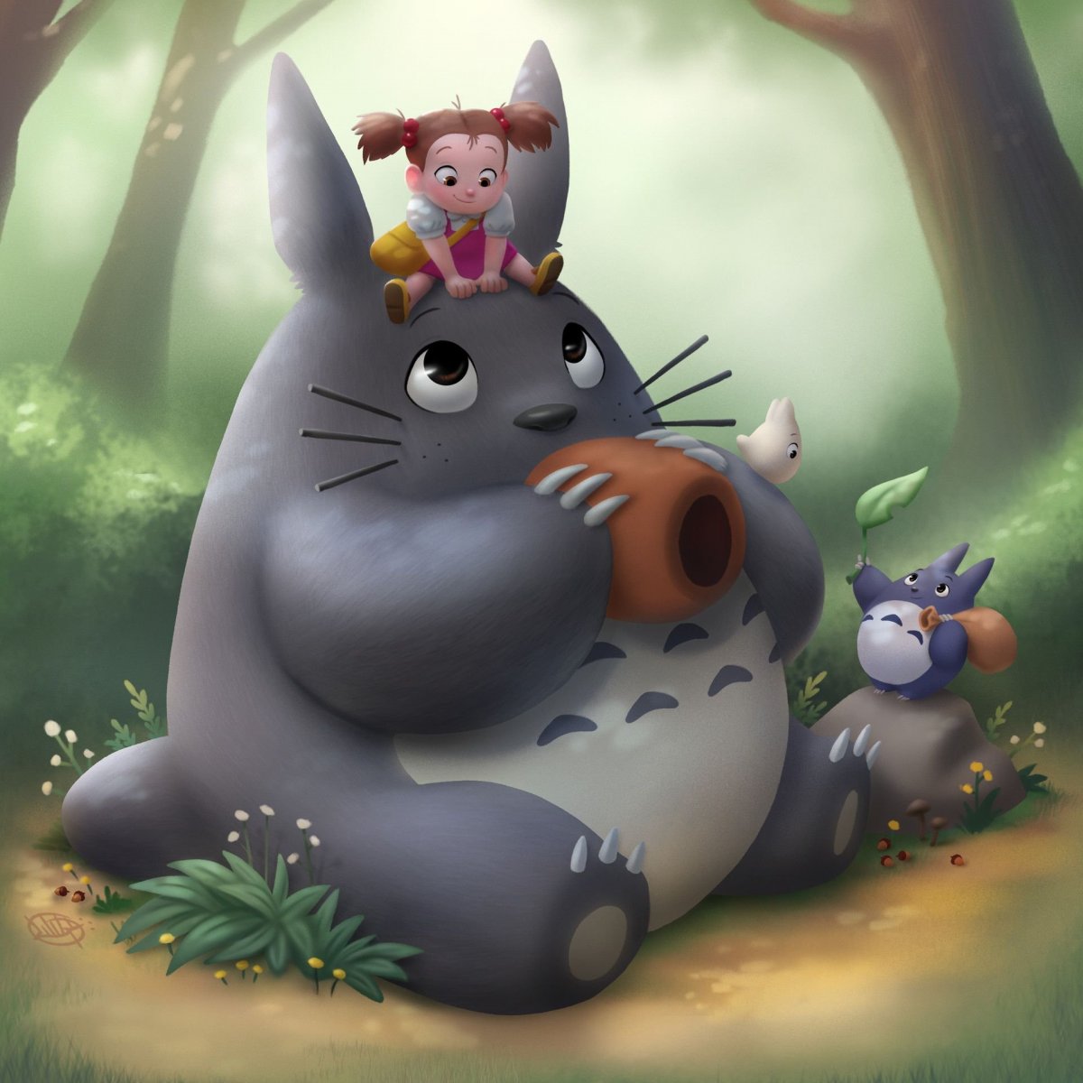 Тоторо аниме